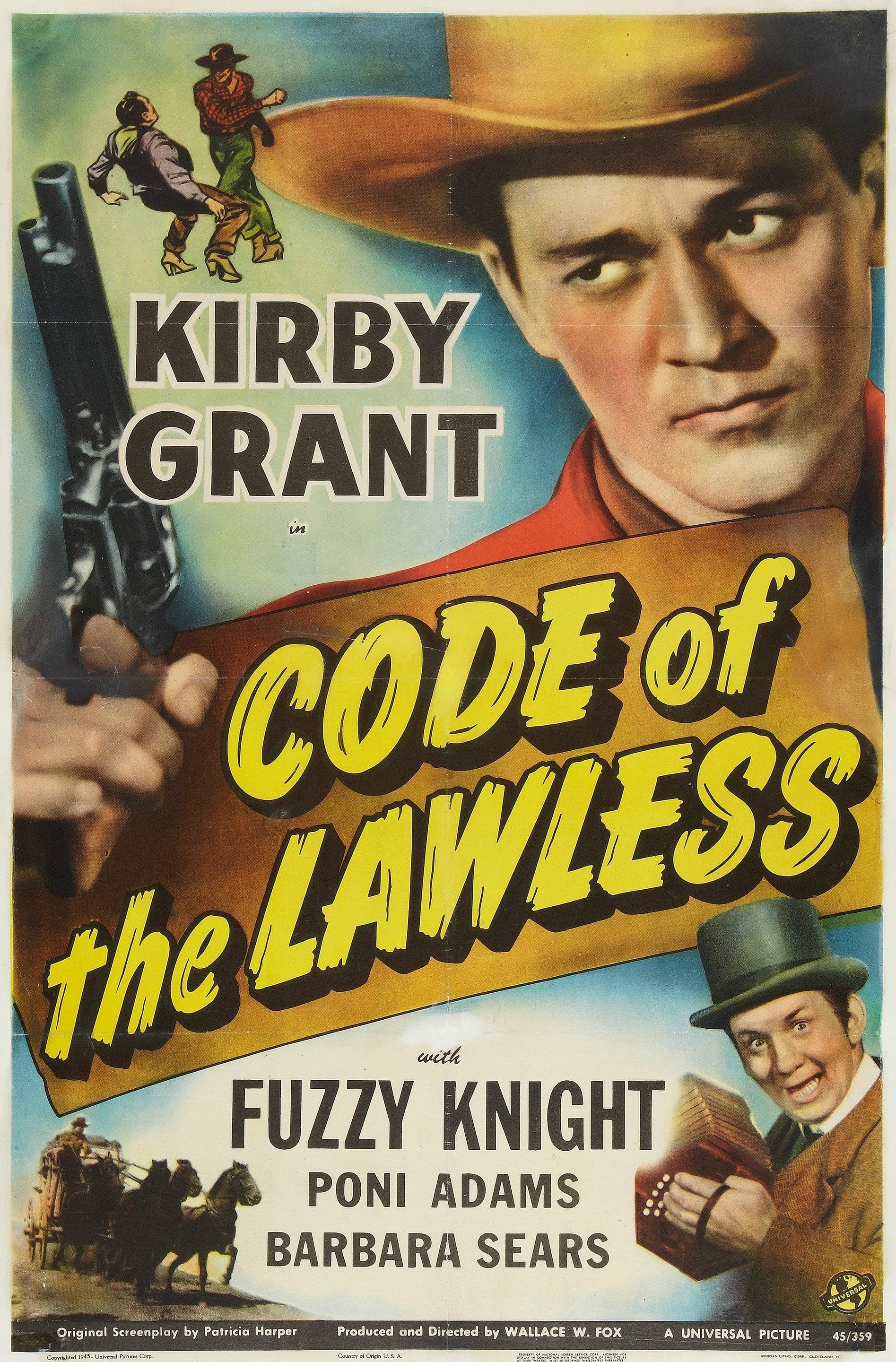 Постер Code of the Lawless